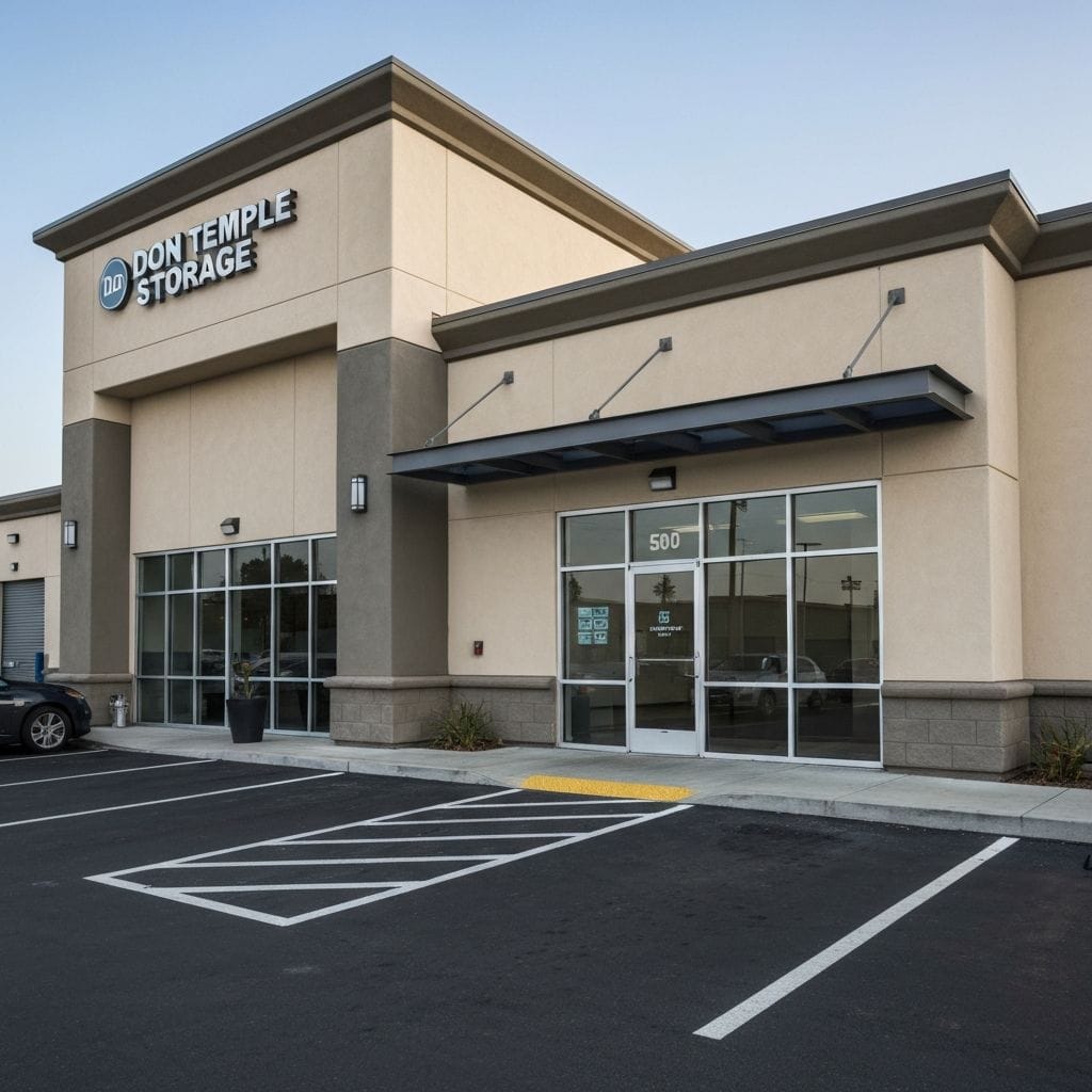 Don Temple Storage facility