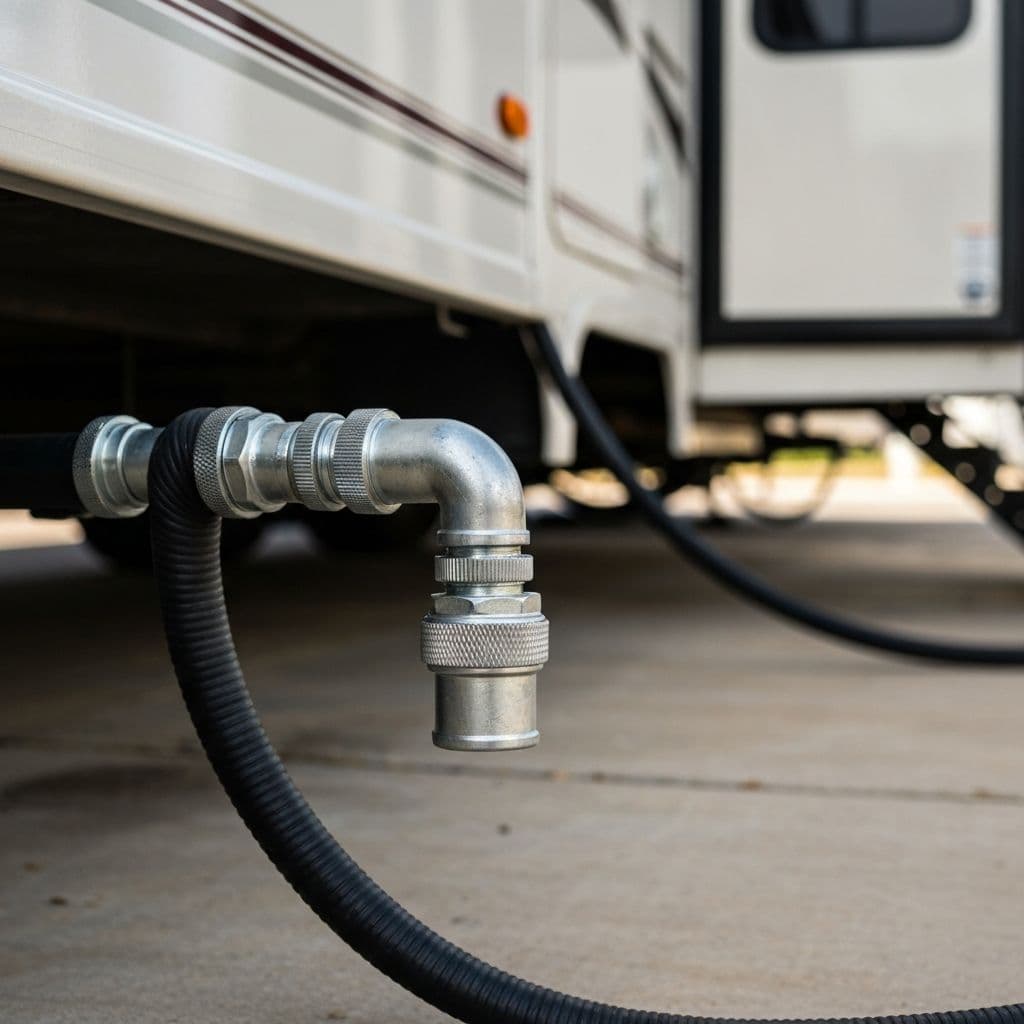 Professional sewer hookup connections